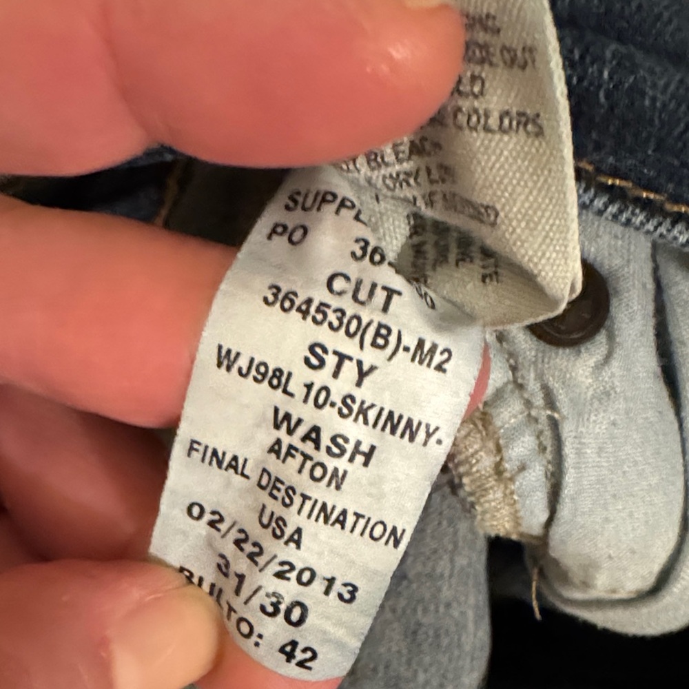 Dark Blue Ralph Lauren Denim and Supply dark wash 31/30 Women's Jeans - Picture 7 of 7